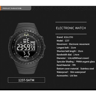 Foto 2 | Foto 2 | Reloj Kxaito 6256 Para Hombre, Deportivo, Exterior, Impermeable, Militar - Venta Internacional.
