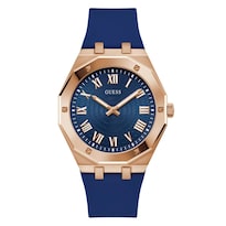 Reloj Guess Correa de Silicona Azul 42 mm para Hombre - Venta Internacional