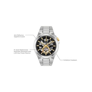 Foto 4 | Foto 4 | Reloj Bulova Classic Maquina De 3 Manecillas Automático 98a224 Para Hombre - Venta Internacional.