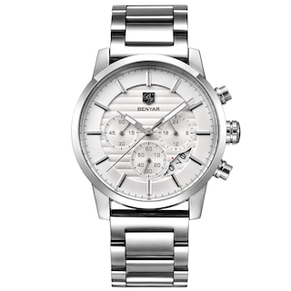 Foto 1 | Foto 1 | Reloj Benyar Quartz Chronograph Impermeable Para Hombre - Venta Internacional.