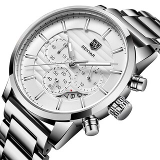 Foto 2 | Foto 2 | Reloj Benyar Quartz Chronograph Impermeable Para Hombre - Venta Internacional.