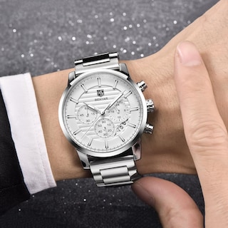 Foto 4 | Foto 4 | Reloj Benyar Quartz Chronograph Impermeable Para Hombre - Venta Internacional.