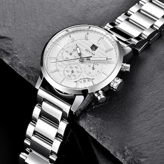 Foto 5 | Foto 5 | Reloj Benyar Quartz Chronograph Impermeable Para Hombre - Venta Internacional.