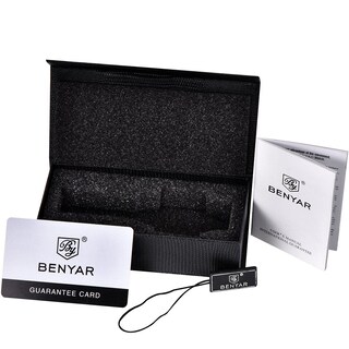 Foto 7 | Foto 7 | Reloj Benyar Quartz Chronograph De Piel Impermeable Para Hombre - Venta Internacional.