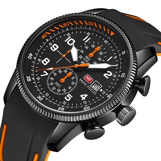 Foto 2 | Foto 2 | Reloj Aimes, Cronógrafo Deportivo, Militar, Impermeable, Para Hombre - Venta Internacional.