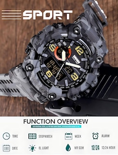 Foto 3 | Foto 3 | Reloj Gosasa S-shock Sports Led Impermeable Para Hombre - Venta Internacional.