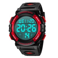 Reloj L Lavaredo Digital Para Hombre Resistente Al Agua Con Cronógrafo - Venta Internacional.