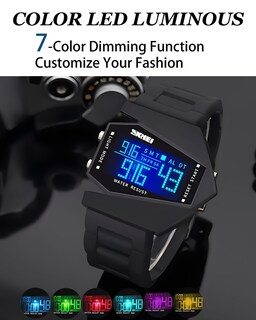 Foto 6 | Foto 6 | Reloj Gosasa Para Hombre, Deportivo, Digital, Militar, Digital, Led, Negro - Venta Internacional.