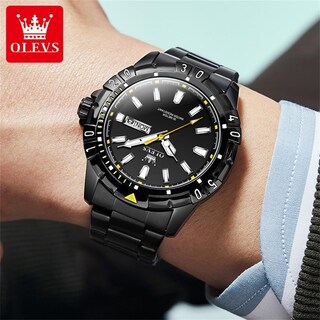 Foto 3 | Foto 3 | Reloj Olevs - Vestido De Lujo (acero Inoxidable, Resistente Al Agua, 30 M) - Venta Internacional.