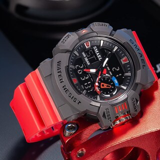 Foto 2 | Foto 2 | Reloj Gosasa S-shock 8043_led Rojo Digital Impermeable Para Hombre - Venta Internacional.