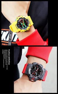 Foto 3 | Foto 3 | Reloj Gosasa S-shock 8043_led Rojo Digital Impermeable Para Hombre - Venta Internacional.