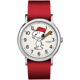 Foto 1 | Foto 1 | Reloj Timex Weekender Tw2r41400 Peanuts Snoopy, 38 Mm, Unisex - Venta Internacional.
