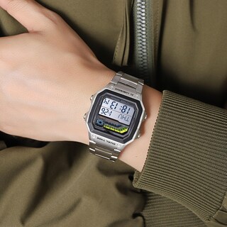 Foto 6 | Foto 6 | Reloj Pasoy Gold Digital Para Hombre De Acero Inoxidable Resistente Al Agua - Venta Internacional.