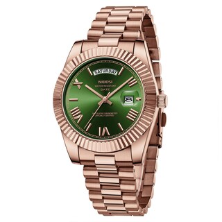 Foto 1 | Foto 1 | Reloj Nibosi Analógico De Cuarzo Para Hombre, Acero Inoxidable, Resistente Al Agua - Venta Internacional.