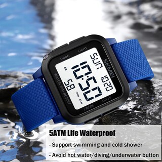 Foto 2 | Foto 2 | Reloj Gosasa Para Hombre, Deportivo, Digital, Militar, Led, Resistente Al Agua - Venta Internacional.