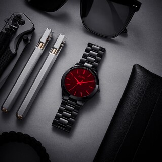 Foto 2 | Foto 2 | Reloj De Pulsera Burei Analógico De Acero Inoxidable Y Cuarzo Para Hombre - Venta Internacional.
