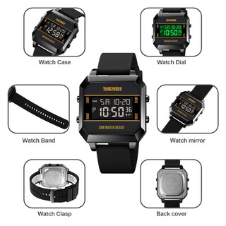 Foto 7 | Foto 7 | Reloj Gosasa Para Hombre, Deportivo, Digital, Militar, Led, Resistente Al Agua - Venta Internacional.