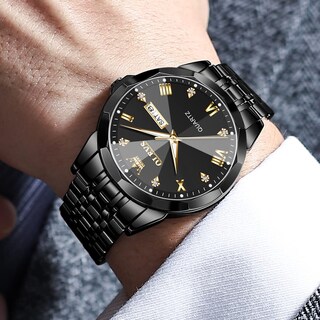Foto 3 | Foto 3 | Reloj De Pulsera Olevs Para Hombre Analógico De Cuarzo Y Acero Inoxidable - Venta Internacional.