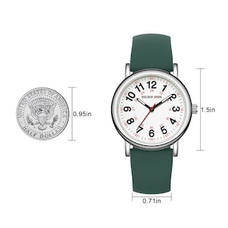 Foto 5 | Foto 5 | Reloj De Enfermera Impermeable Golden Hour Para Médicos Con Correa De Silicona - Venta Internacional.