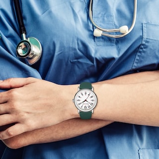 Foto 7 | Foto 7 | Reloj De Enfermera Impermeable Golden Hour Para Médicos Con Correa De Silicona - Venta Internacional.