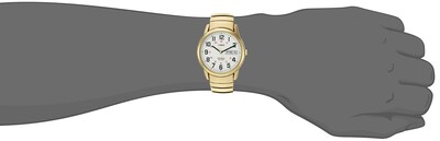 Foto 2 | Foto 2 | Funda Watch Timex Easy Reader De 35 Mm En Tono Dorado Con Correa De 8,25 Pulgadas - Venta Internacional.