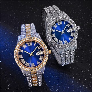 Foto 4 | Foto 4 | Reloj Hunruy Hip Hop Iced-out Bling Diamond Luxury Para Hombre - Venta Internacional.