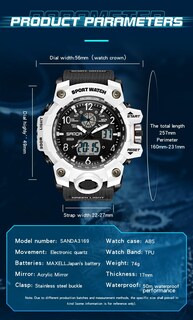 Foto 5 | Foto 5 | Reloj Militar Impermeable Watch Aimes Para Hombre, Deportivo Y Exterior - Venta Internacional.