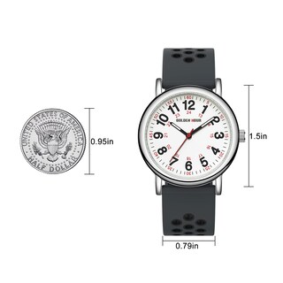 Foto 6 | Foto 6 | Reloj Golden Hour Waterproof Nurse Unisex Gris Oscuro - Venta Internacional.