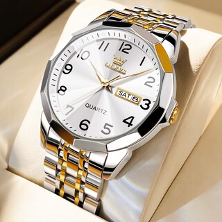 Foto 2 | Foto 2 | Reloj Olevs White Luxury Dress Analog Quartz Para Hombre - Venta Internacional.