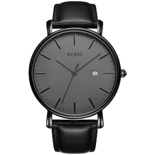Foto 1 | Foto 1 | Reloj Burei Fashion, Minimalista, Analógico, Con Fecha, Correa De Piel - Venta Internacional.