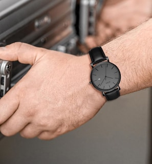 Foto 6 | Foto 6 | Reloj Burei Fashion, Minimalista, Analógico, Con Fecha, Correa De Piel - Venta Internacional.