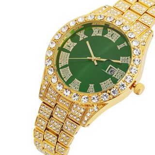 Foto 2 | Foto 2 | Reloj Hunruy Hip Hop Iced-out Bling Diamond Luxury Para Hombre - Venta Internacional.