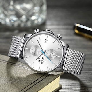 Foto 6 | Foto 6 | Reloj Golden Hour Fashion, Elegante Y Minimalista, Cronógrafo Para Hombre - Venta Internacional.