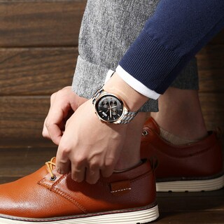 Foto 5 | Foto 5 | Reloj De Pulsera Crrju Para Hombre, A La Moda, Casual, De Cuarzo, Analógico - Venta Internacional.