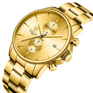 Foto 2 | Foto 2 | Reloj Golden Hour Con Cronógrafo De Cuarzo Y Acero Inoxidable Para Hombre - Venta Internacional.