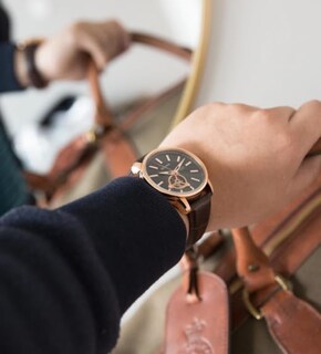 Foto 2 | Foto 2 | Reloj Bulova 97a109 de Piel Clásico Automático para Hombre - Venta Internacional