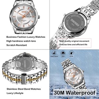 Foto 4 | Foto 4 | Reloj Skmei Business de Acero Inoxidable para Hombre - Venta Internacional