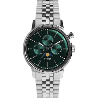 Foto 1 | Foto 1 | Reloj Timex Marlin Para Hombre, Pulsera De Acero Inoxidable De 40 Mm - Venta Internacional.