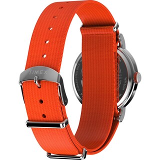 Foto 5 | Foto 5 | Funda Watch Timex Weekender De 40 Mm Y Correa Naranja Plateada - Venta Internacional.