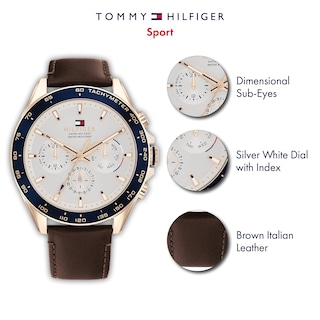 Foto 2 | Foto 2 | Reloj Tommy Hilfiger Multifunción Carnation Gold Brown Para Hombre - Venta Internacional.