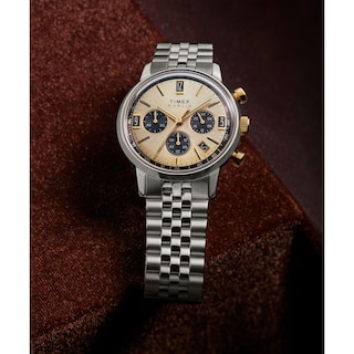 Foto 6 | Foto 6 | Reloj Timex Marlin Quartz Chronograph 40 Mm Para Hombre - Venta Internacional.