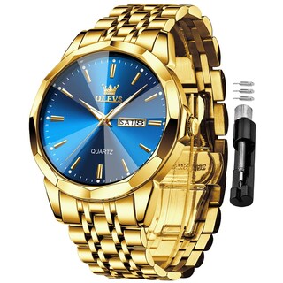 Foto 1 | Foto 1 | Reloj De Pulsera Olevs Business Dress Analog Quartz Para Hombre - Venta Internacional.
