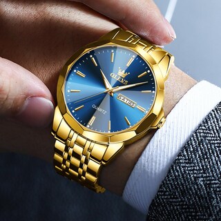 Foto 2 | Foto 2 | Reloj De Pulsera Olevs Business Dress Analog Quartz Para Hombre - Venta Internacional.