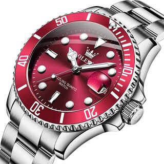 Foto 2 | Foto 2 | Reloj De Pulsera Olevs Classic Vintage Dress Plateado Para Hombre - Venta Internacional.