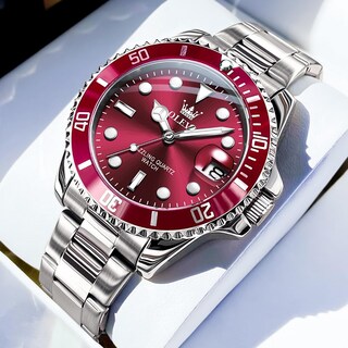 Foto 3 | Foto 3 | Reloj De Pulsera Olevs Classic Vintage Dress Plateado Para Hombre - Venta Internacional.