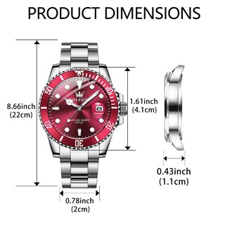 Foto 5 | Foto 5 | Reloj De Pulsera Olevs Classic Vintage Dress Plateado Para Hombre - Venta Internacional.