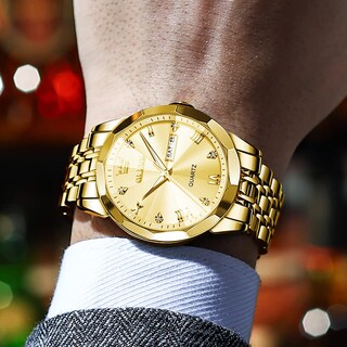 Foto 4 | Foto 4 | Reloj De Pulsera Olevs Para Hombre Analógico De Cuarzo Y Acero Inoxidable - Venta Internacional.