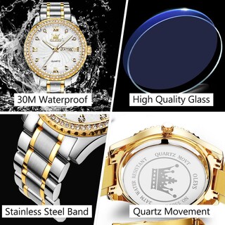 Foto 5 | Foto 5 | Reloj Olevs White Quartz para Hombre Con Correa De Acero Inoxidable - Venta Internacional