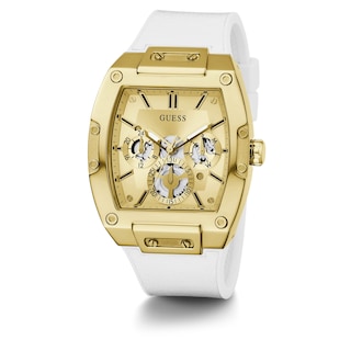 Foto 2 | Foto 2 | Reloj Guess Trend Tonneau Multifunción Para Hombre, 43 Mm, Tono Dorado - Venta Internacional.