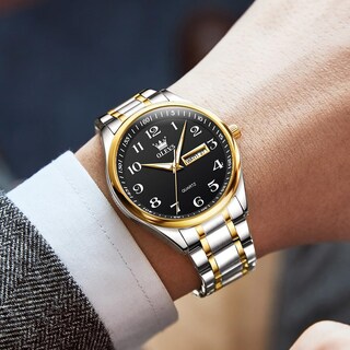 Foto 2 | Foto 2 | Reloj Olevs de Cuarzo de Acero Inoxidable para Hombre - Venta Internacional